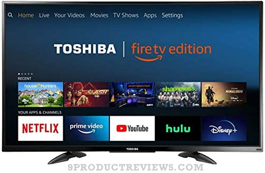 TOSHIBA 43-inch 4K Ultra HD Smart LED TV