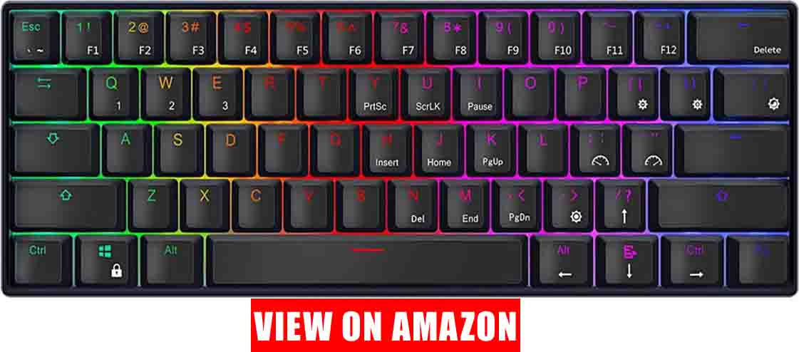 RK61 60% RGB Mechanical Gaming Keyboard